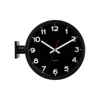 Nástenné hodiny Karlsson 5966BK, 38cm